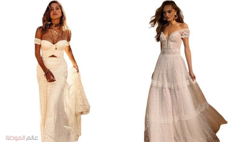 فساتين الزواج البوهيمية فساتين الزواج البوهيمية (Bohemian)