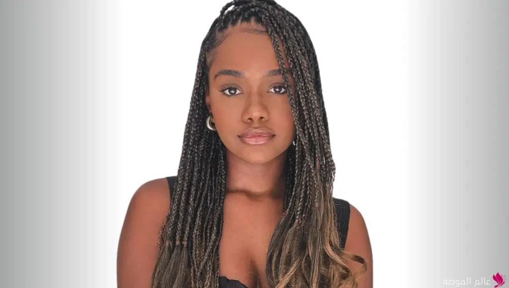  تسريحة الضفائر الصغيرة (Micro Braids)