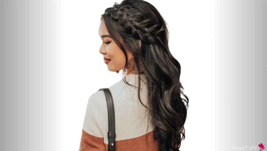  تسريحة الضفائر الفوضوية (Messy Braids)