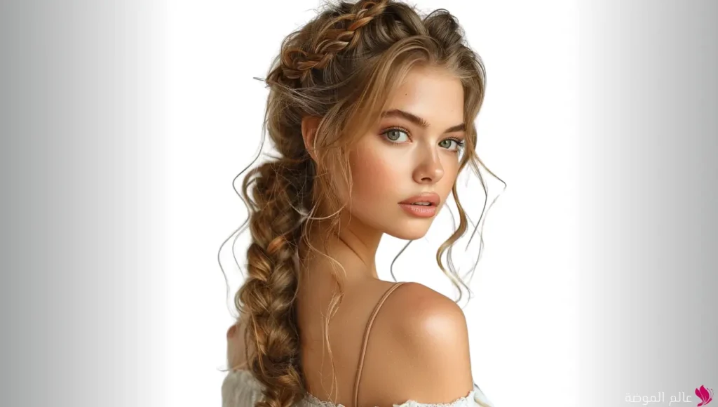  تسريحة ذيل السمكة (Fishtail Braid)