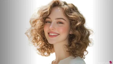 قصات شعر قصير مدرج