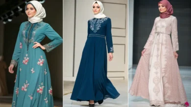 فساتين محجبات خروج