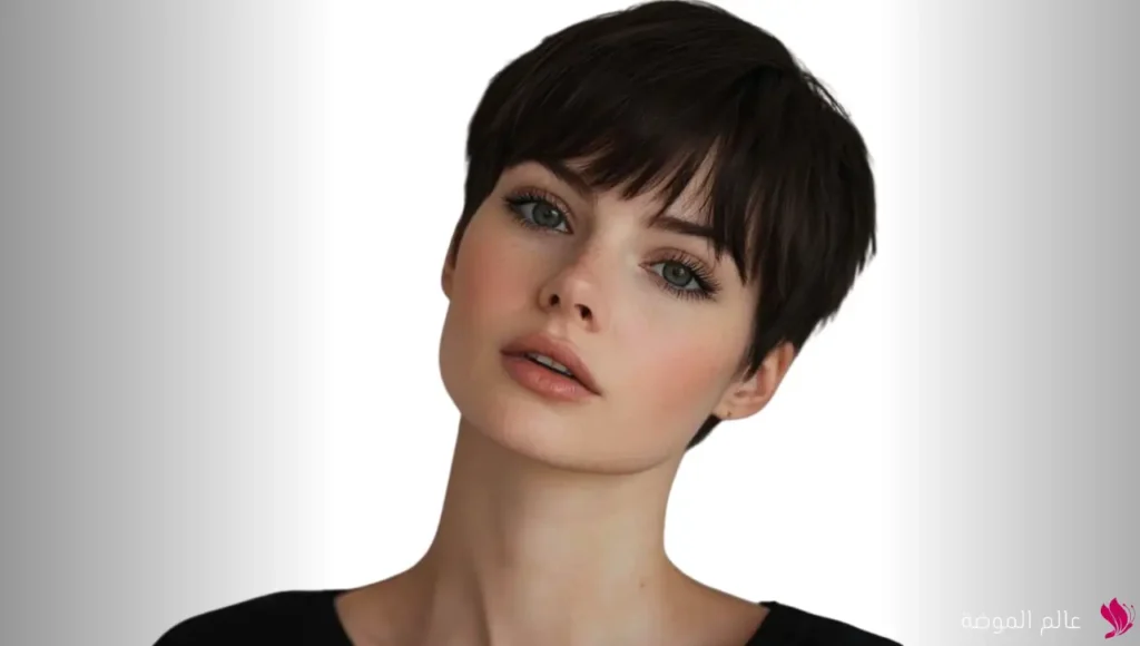 القصة المدرجة القصيرة جدًا (Pixie French Cut) القصة المدرجة القصيرة جدًا (Pixie French Cut)
