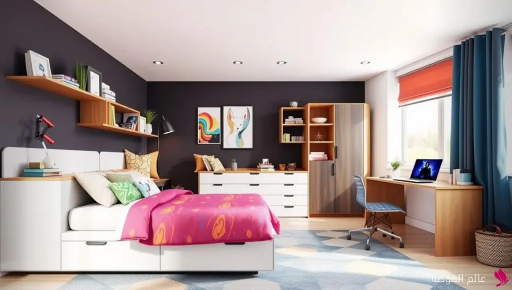 تصميم غرف نوم للشباب تصميم غرف نوم للشباب