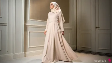 فساتين سواريه محجبات بسيطه