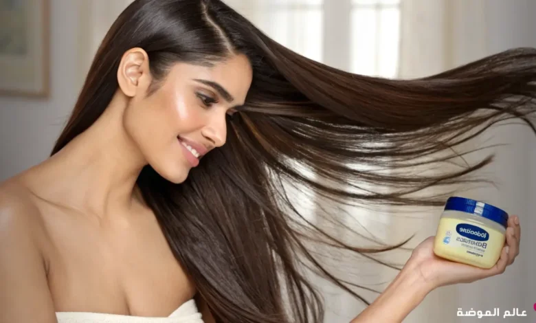 فوائد الفازلين للشعر