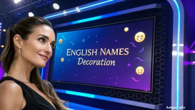 زخرفة اسماء انجليزي