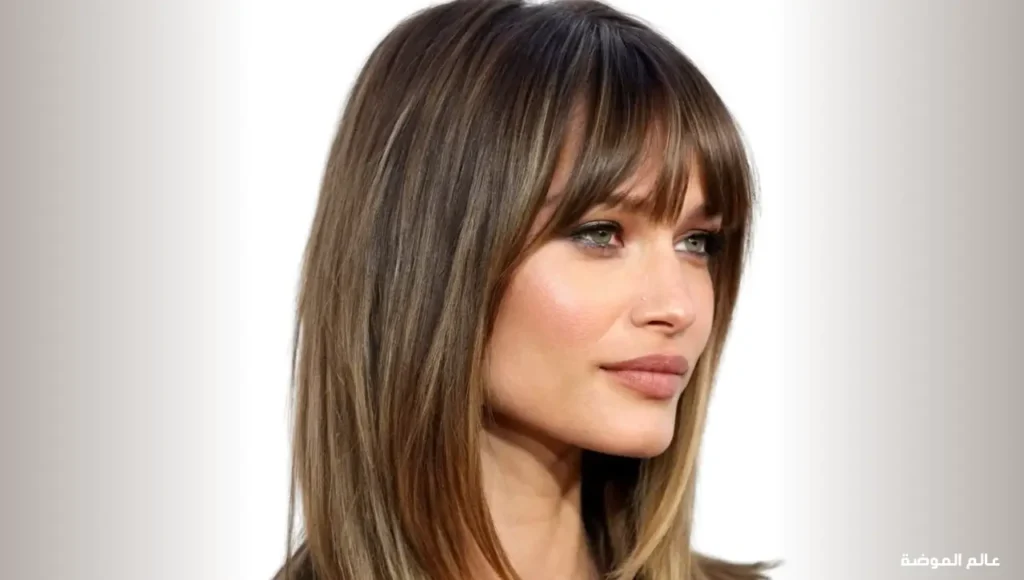 قصة الشعر مع الغرة (Bangs) قصة الشعر مع الغرة (Bangs)