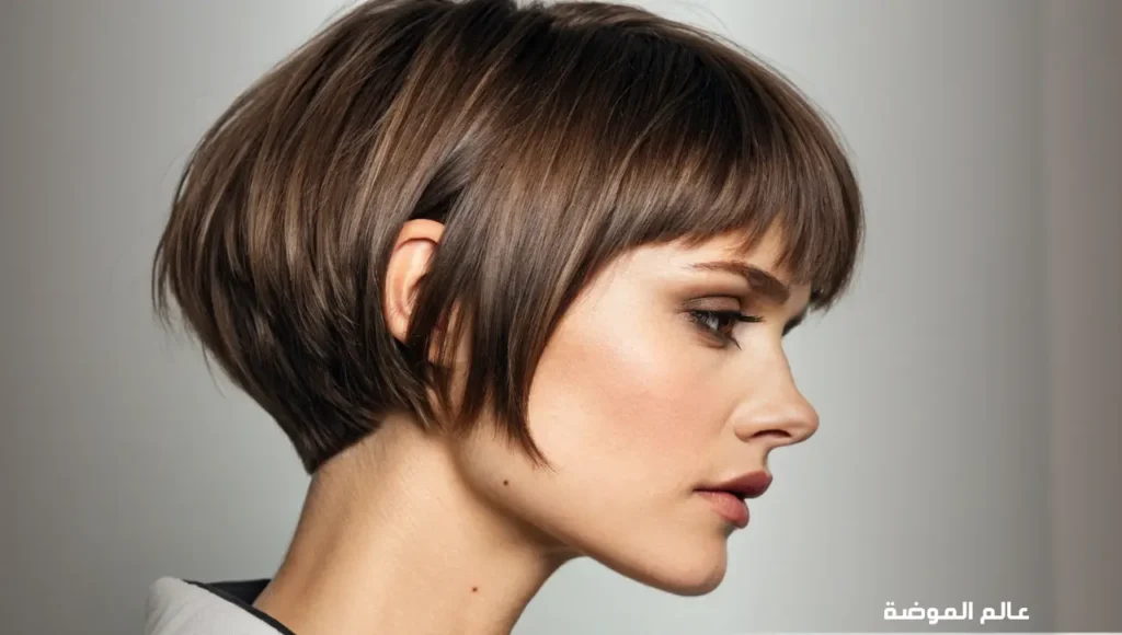 قصة شعر كاريه ميكرو (Micro Bob)