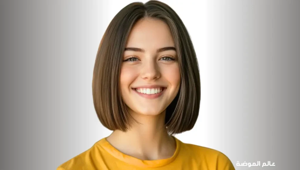 كاريه بلونت (Blunt Bob) من أبرز قصات شعر قصير كاريه