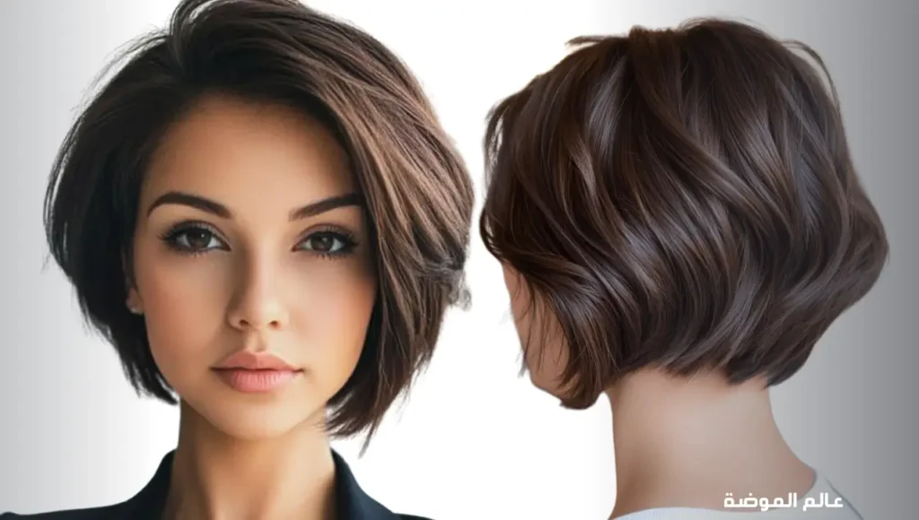 كاريه مكدس (Stacked Bob)