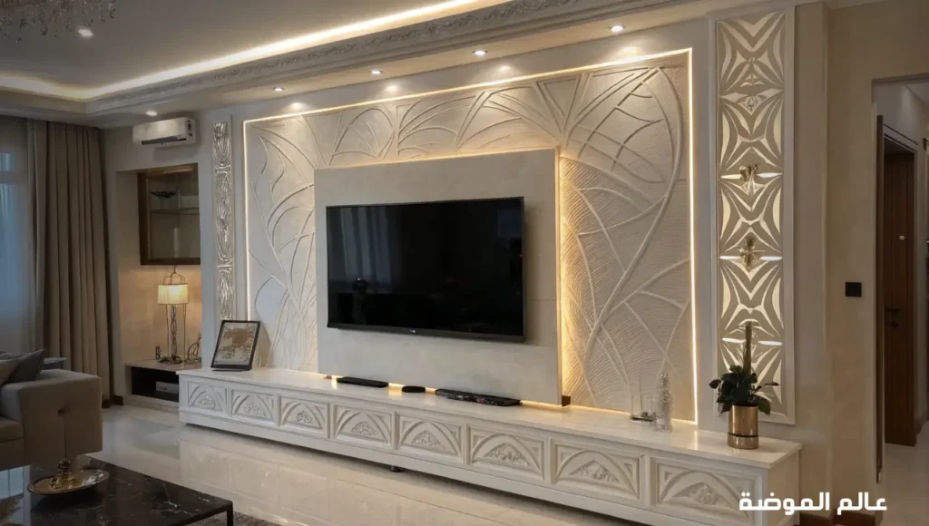 ديكور شاشة جبس ديكور شاشة جبس