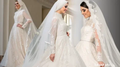 فساتين محجبات للافراح