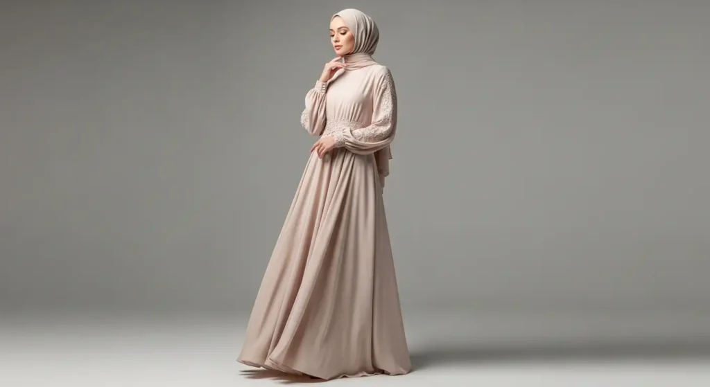 موديلات فساتين سهرة للمحجبات فخمة ومحتشمة موديلات فساتين سهرة للمحجبات أنيقة ومحتشمة