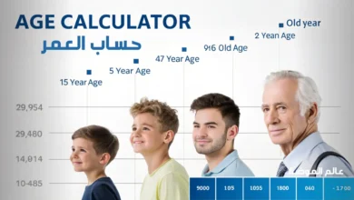 حساب العمر