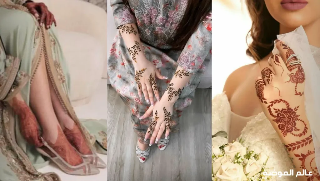 أجمل نقش حناء للمناسبات نقش حناء للمناسبات برسومات فخمة وأنيقة تناسب الأعراس والاحتفالات
