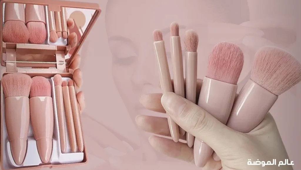 فرشاة بودرة فاخرة متعددة الاستخدام تمنحك لمسة نهائية مثالية فرشاة بودرة ناعمة لتوزيع المكياج بشكل متجانس وطبيعي