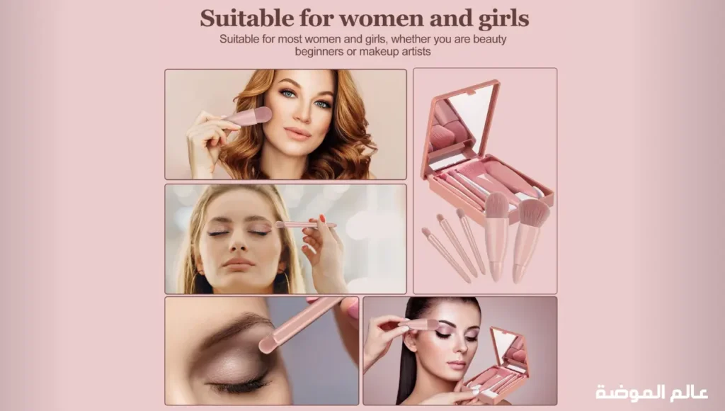 البشرة المثالية مع فرشاة كريم الأساس الاحترافية فرشاة فاخرة لتوزيع كريم الأساس بشكل متقن ومتجانس