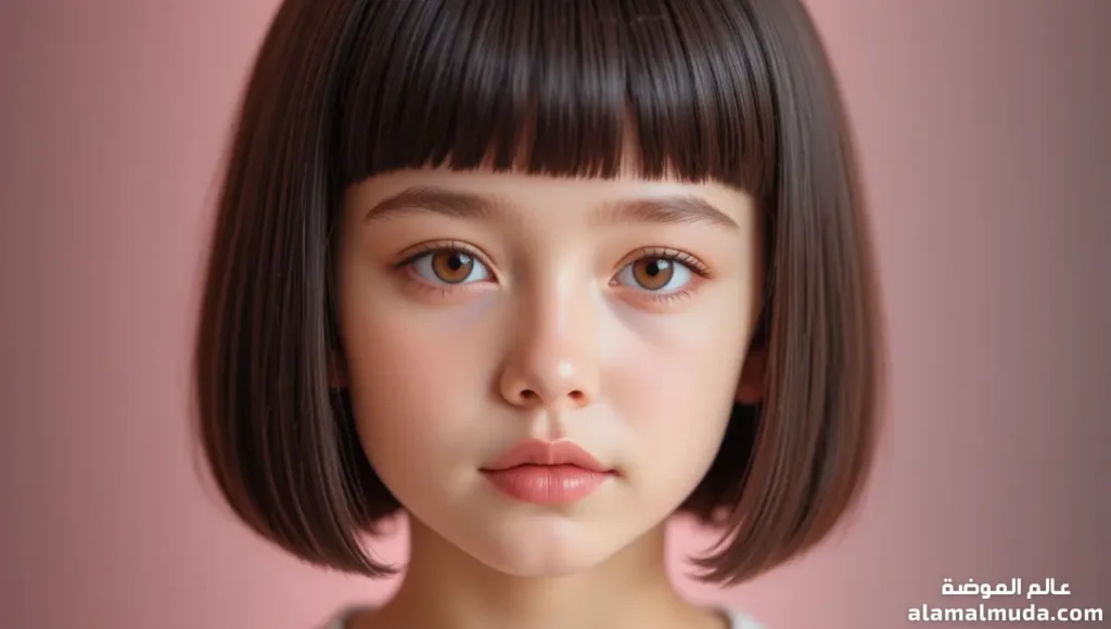 قصات شعر اطفال بنات فرنسي