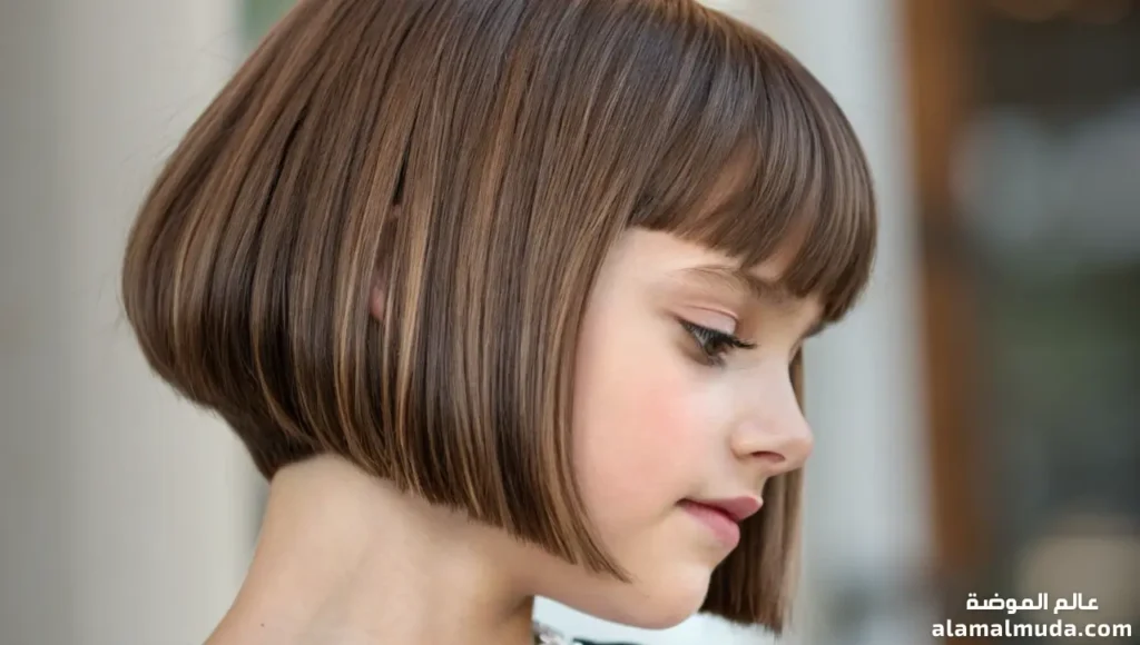 قصات شعر اطفال بنات فرنسي