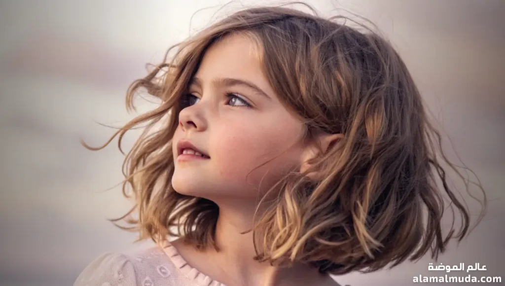 قصات شعر اطفال بنات فرنسي