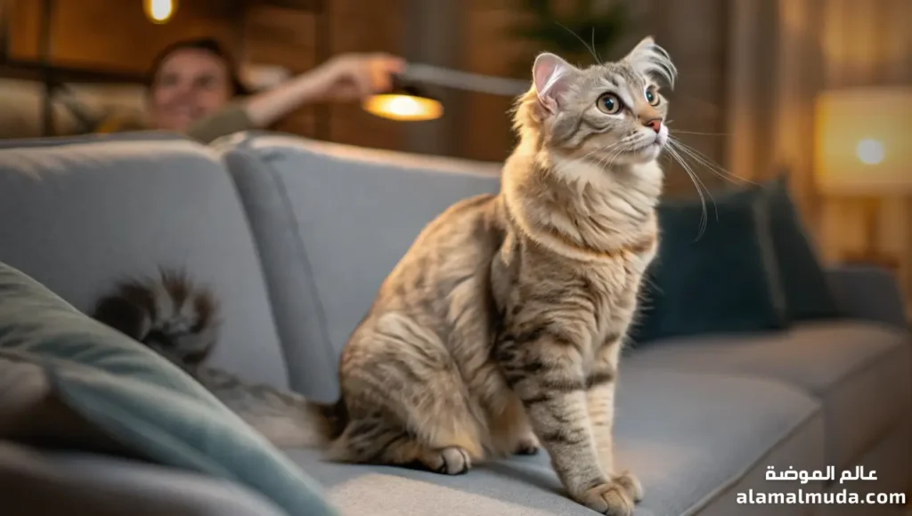 قط أمريكان كورل American Curl: قط لطيف بآذان ملتوية مميزة قط أمريكان كورل American Curl بآذان ملتوية ومظهر لطيف