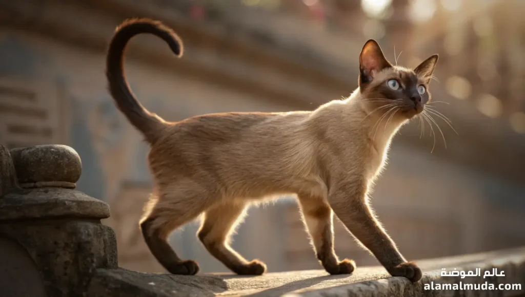 قط جافانيز Javanese ودليل مميزاته الذكية والرشيقة قط جافانيز Javanese بفراء شبه طويل وملامح رشيقة