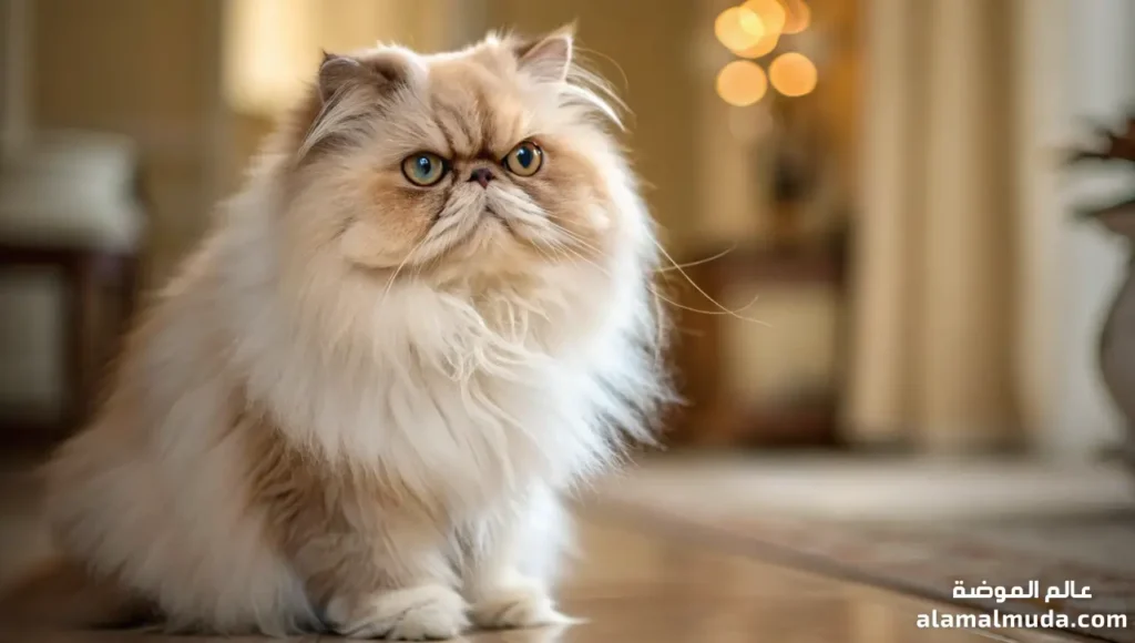 قط شيرازي بيكي فيس بوجه مسطح وفرو كثيف