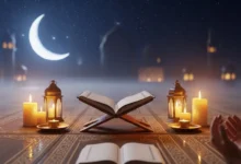 ادعيه رمضان بجو روحاني ومسجد ليلي