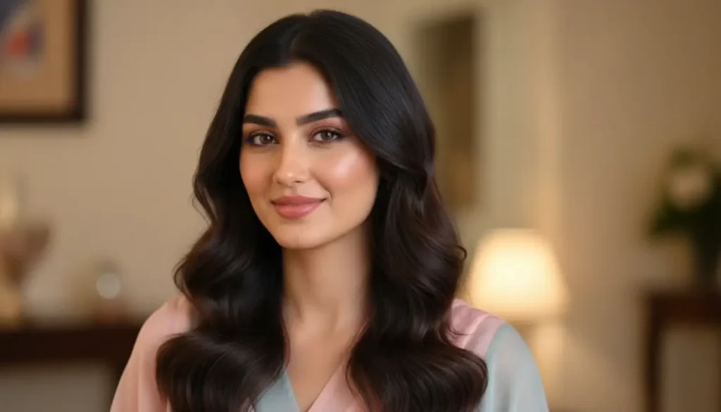 تسريحات شعر ناعمة للسهرات: تموجات ويفي تبدأ من أسفل الخدود تسريحات شعر ناعمة للسهرات مع تموجات تبدأ أسفل الخدود