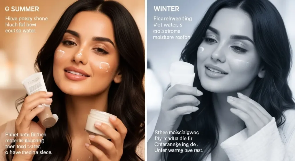 كيفية حماية البشرة وترطيبها حسب فصل السنة