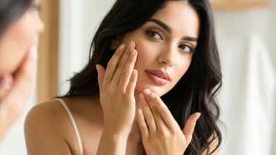 روتين العناية بالبشرة لجمال مشرق وصحي