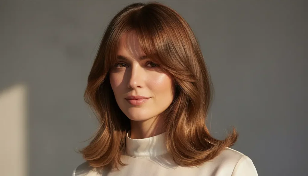 غرة ستارة أنيقة تناسب معظم أشكال الوجه وتبرز جمالك