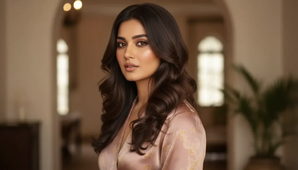 طبقات ناعمة لتأطير الوجه المربع من أحدث قصات الشعر