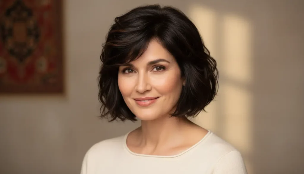 إطلالة شبابية وأنيقة مع كاريه وطبقات خفيفة