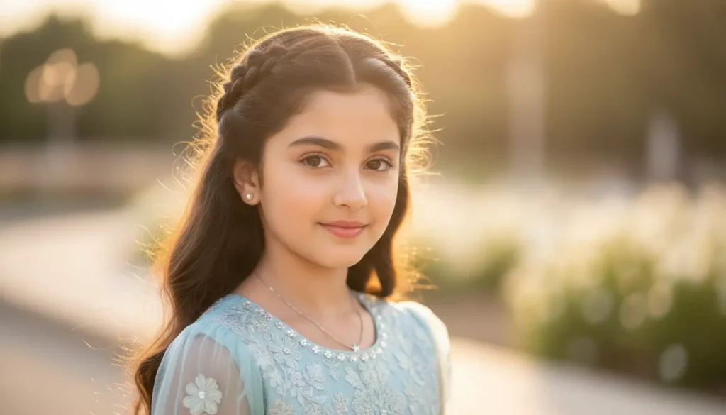 تسريحة قلب للبنوتات بضفائر جانبية وحالمة