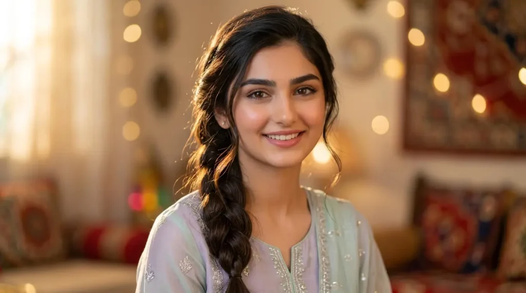 ضفيرة جانبية منسدلة للمراهقات بإطلالة ناعمة وجذابة