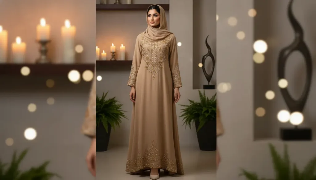 فساتين للمحجبات تجمع بين الأناقة والاحتشام