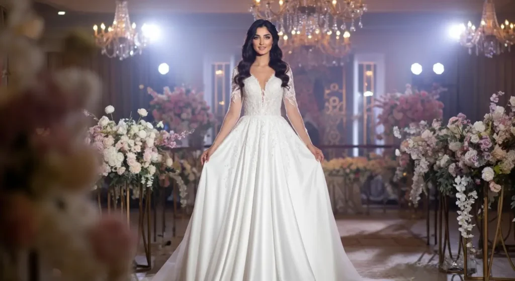 دليلك لاختيار فستان زفاف مثالي لإطلالة لا تُنسى