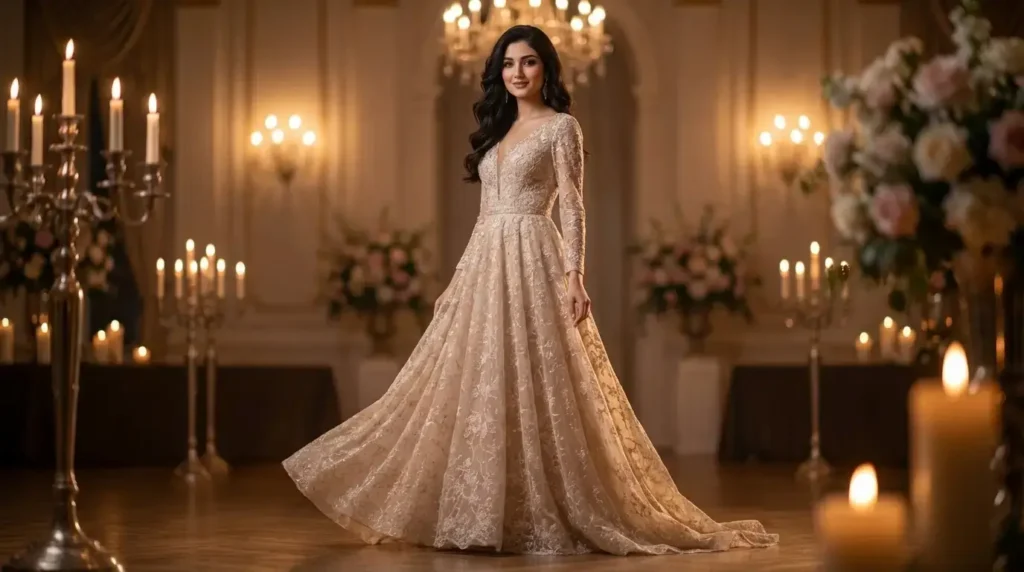 اختاري أجمل موديلات فساتين طويلة لحفلاتك الرسمية