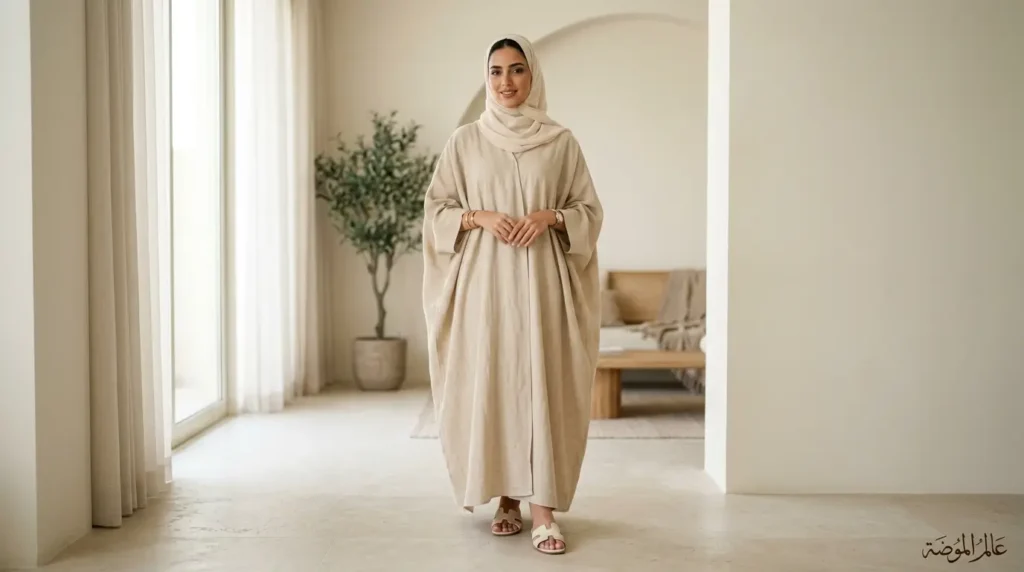 جلابيات فضفاضة أنيقة تمنح الراحة والأناقة تصميم جلابية واسعة أنيقة بستايل خليجي عصري